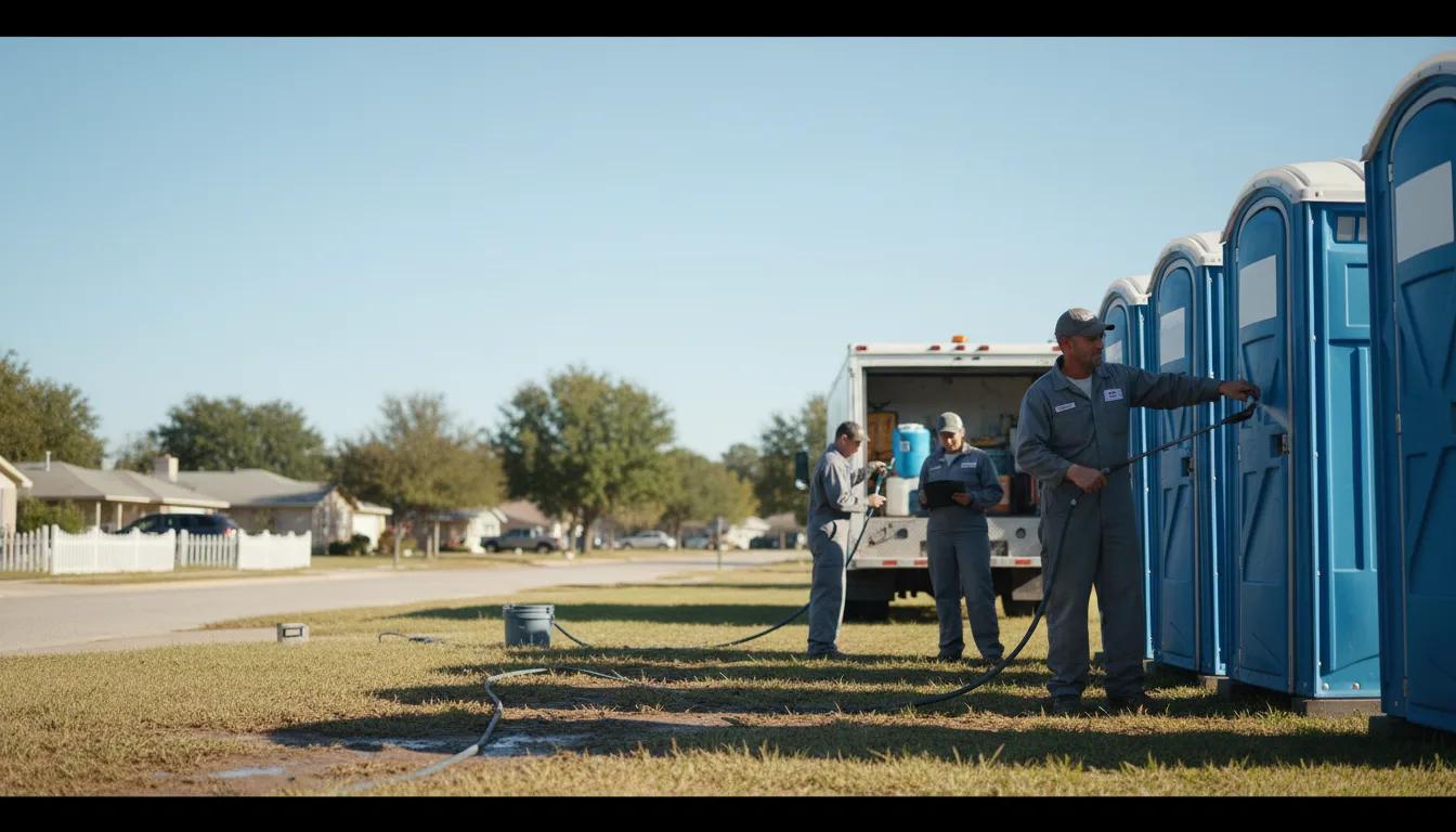 Long-Term Portable Toilet Rental in Rock City, IL near me